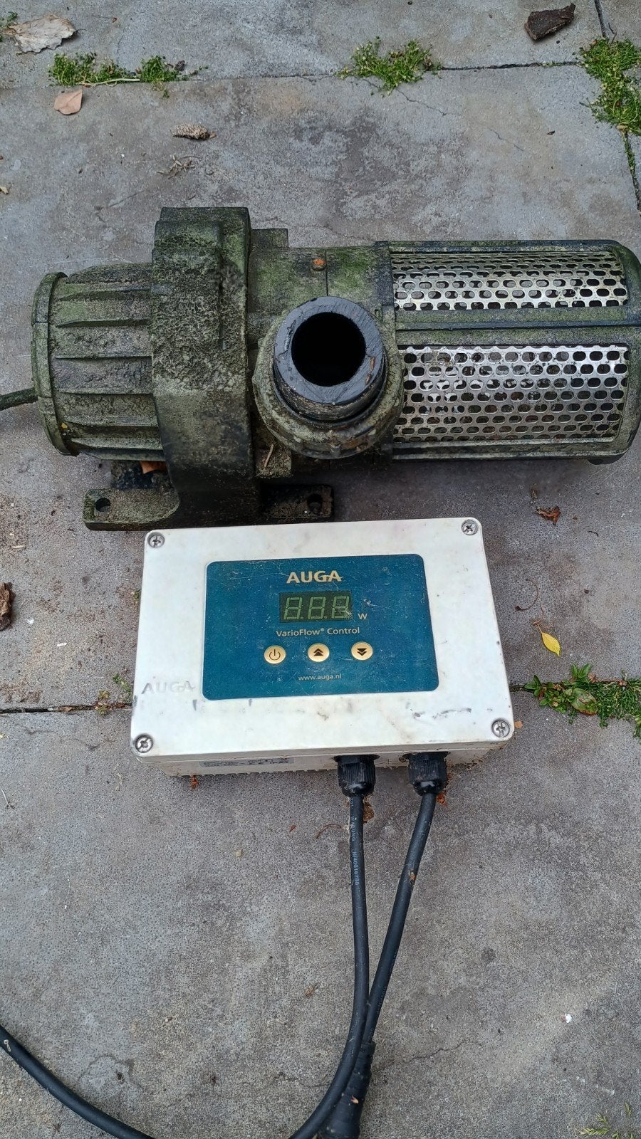 Auga Varioflow 20 controller (+ pomp rotor moet vervangen), Ophalen of Verzenden, Gebruikt