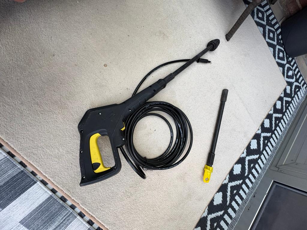 Karcher spuit pistool met slang, Tuin en Terras, Verzenden, Zo goed als nieuw, Elektrisch