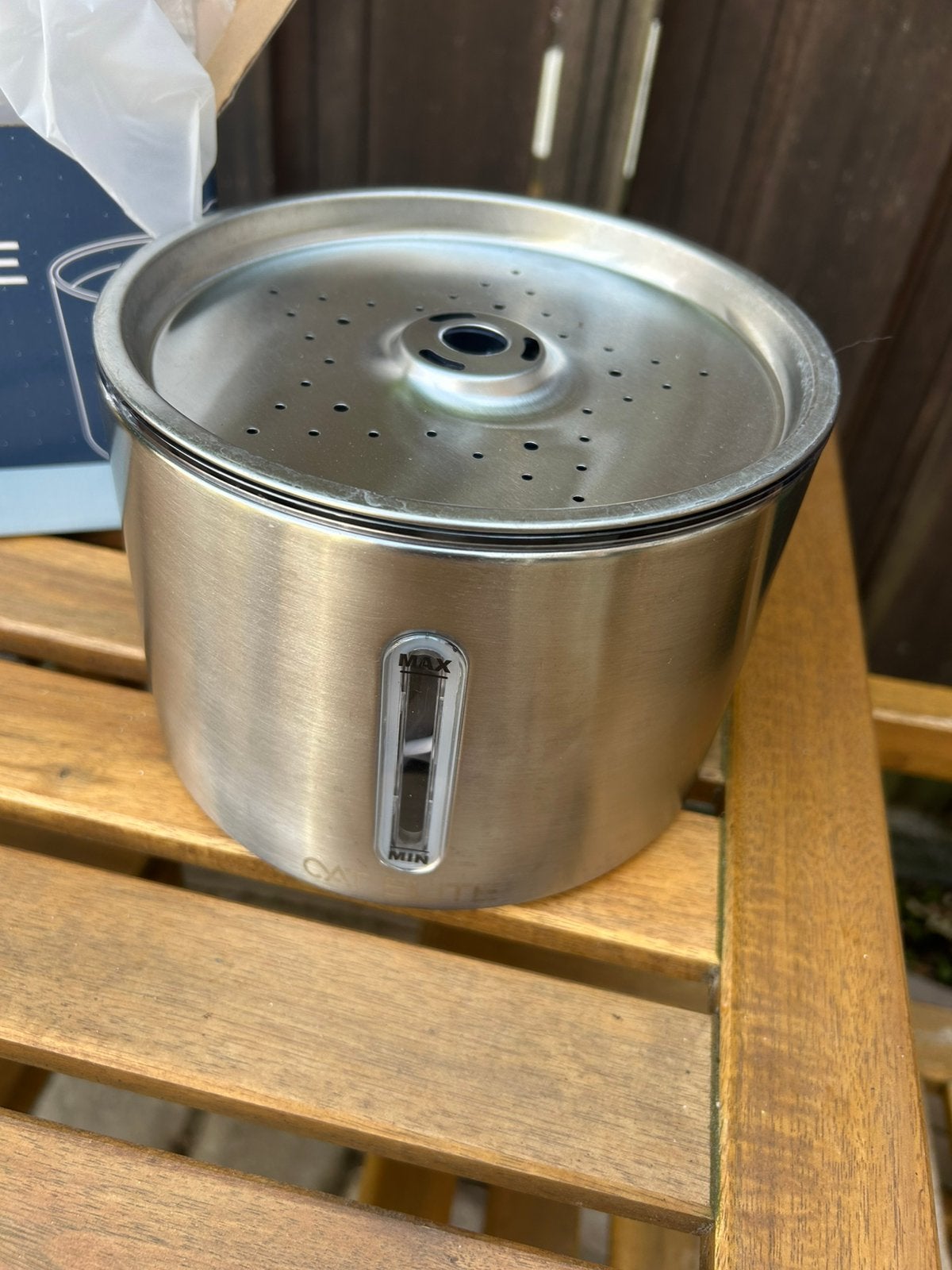 Drinkfontein van CatElite (roestvrijstaal), Ophalen of Verzenden, Zo goed als nieuw