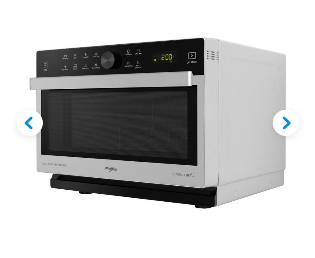NIEUW!! Whirlpool MWSC 833 SX combimagnetron met garantie!, Witgoed en Apparatuur, Magnetrons, Nieuw, Vrijstaand, Combimagnetron