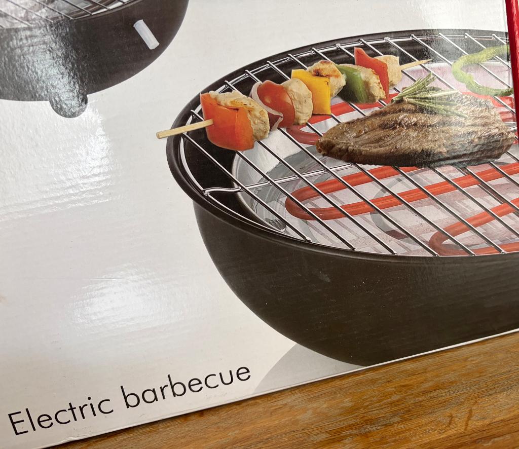 Elektrische BBQ, Ophalen, Zo goed als nieuw