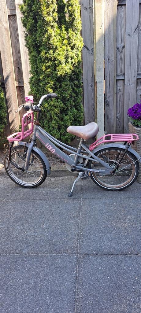 Meisjesfiets 16 inch - Gebruikt, goede staat, Fietsen en Brommers, Fietsen | Meisjes, Ophalen, Gebruikt, 16 inch, Lola