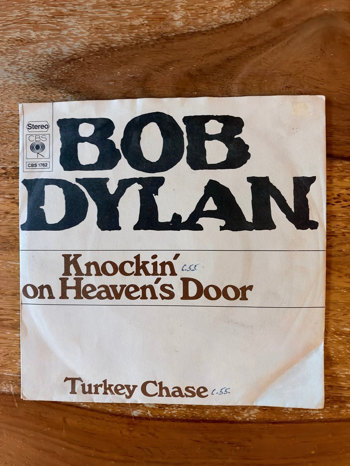 Bob Dylan - Knockin' on Heaven's Door (Single), Cd's en Dvd's, Gebruikt, 7 inch, EP, Rock en Metal