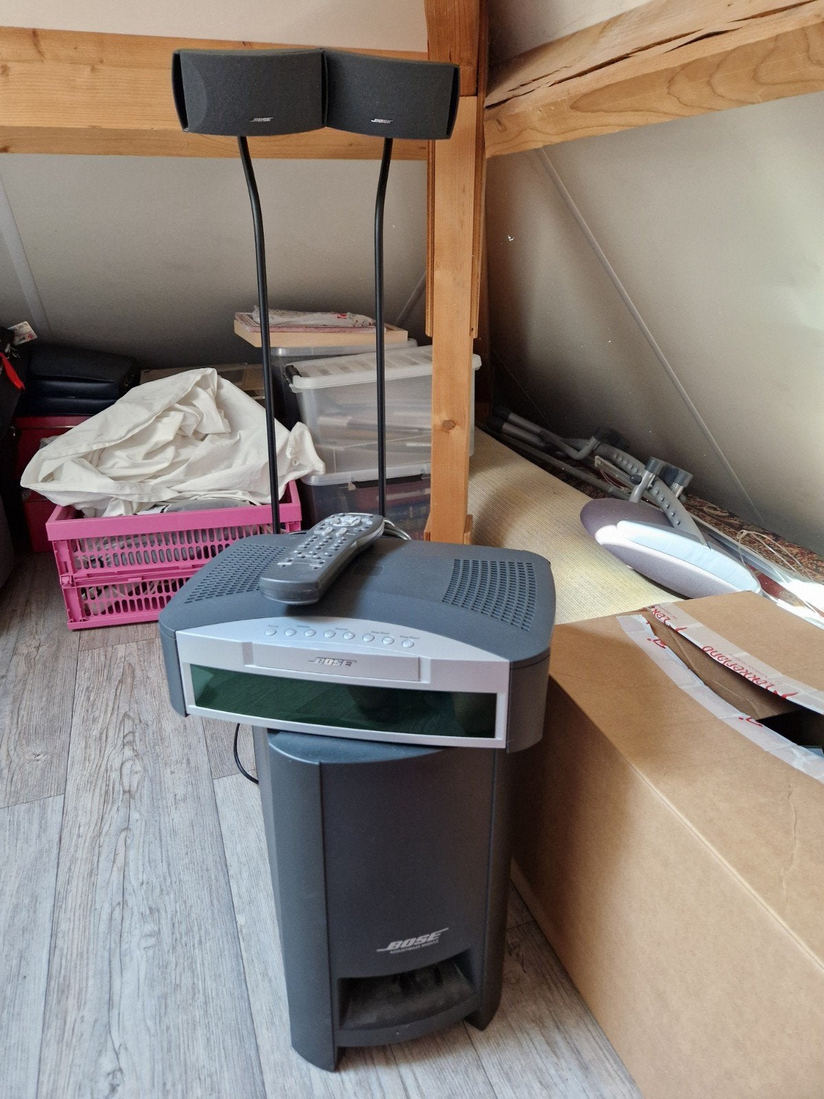 Bose Media Center AV3-2-1 Home Cinema Systeem, Gebruikt, 2.1-systeem, Dvd-speler, Ophalen