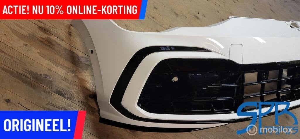 VW GOLF 8 VIII VOORBUMPER LC9A R-LINE 6X PDC BUMPER Compleet, Nieuw, Ophalen of Verzenden, Bumper, Volkswagen
