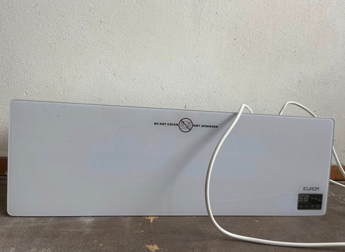 Eurom convector kacheltje, Ophalen, 30 tot 80 cm, Gebruikt, Kachel