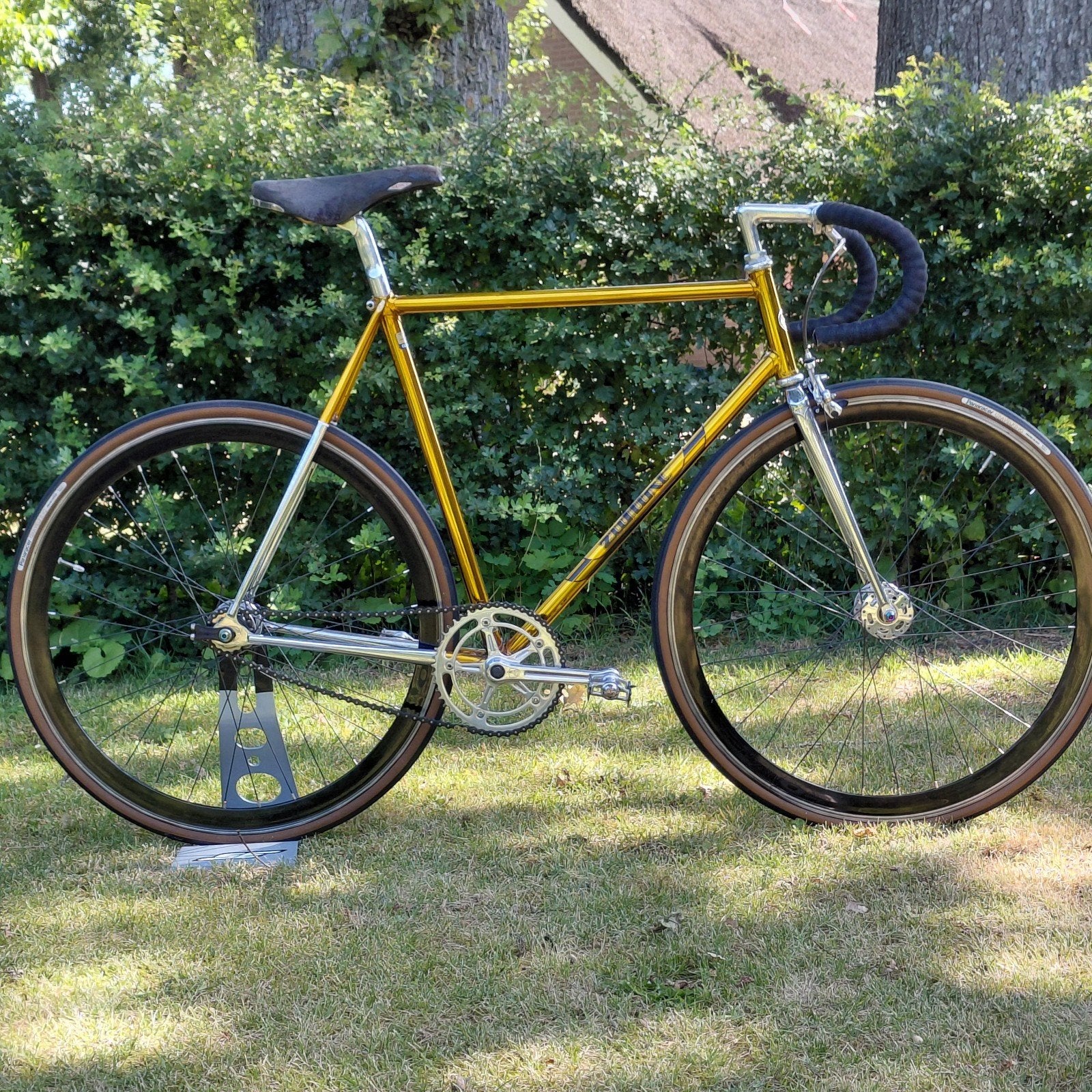 Zullini (Zullo) Pista, Campa, Phil, Chris King, Cinelli,, Gebruikt, Staal, Heren, 53 tot 57 cm