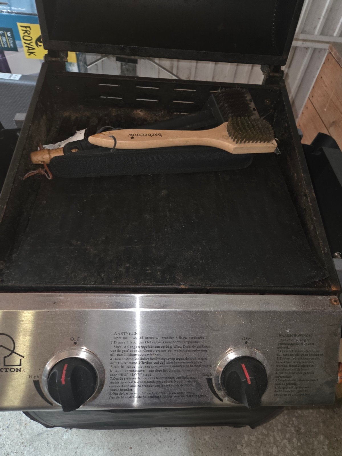 Brixton Gas-bbq, Tuin en Terras, Ophalen, Gebruikt, Brixton (BBQ)