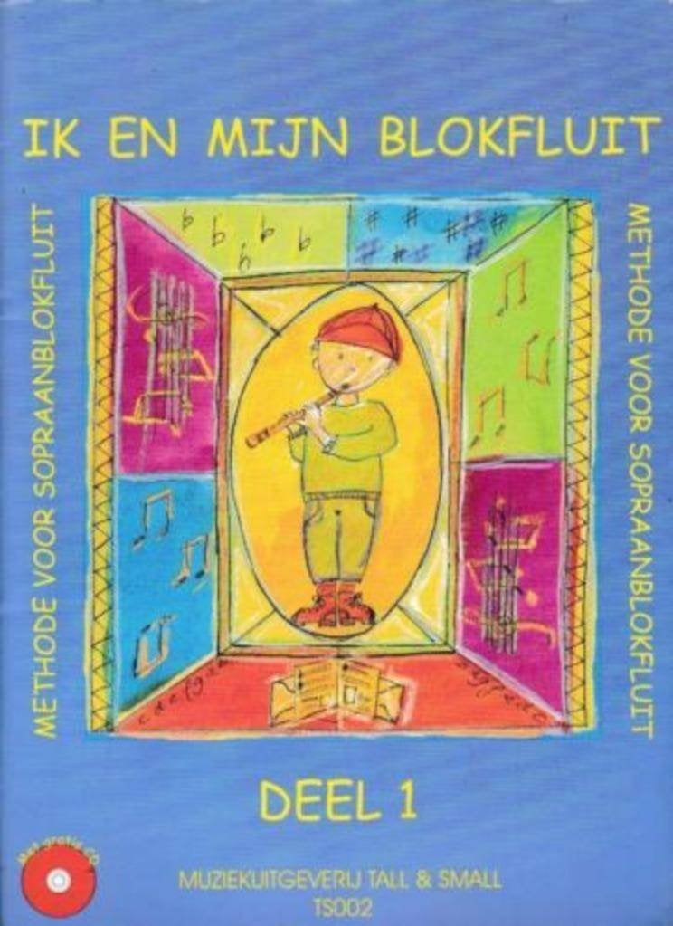 Ik en Mijn Blokffluit deel 1 met CD nette staat, Ophalen of Verzenden, Gebruikt, Artiest of Componist, Blokfluit