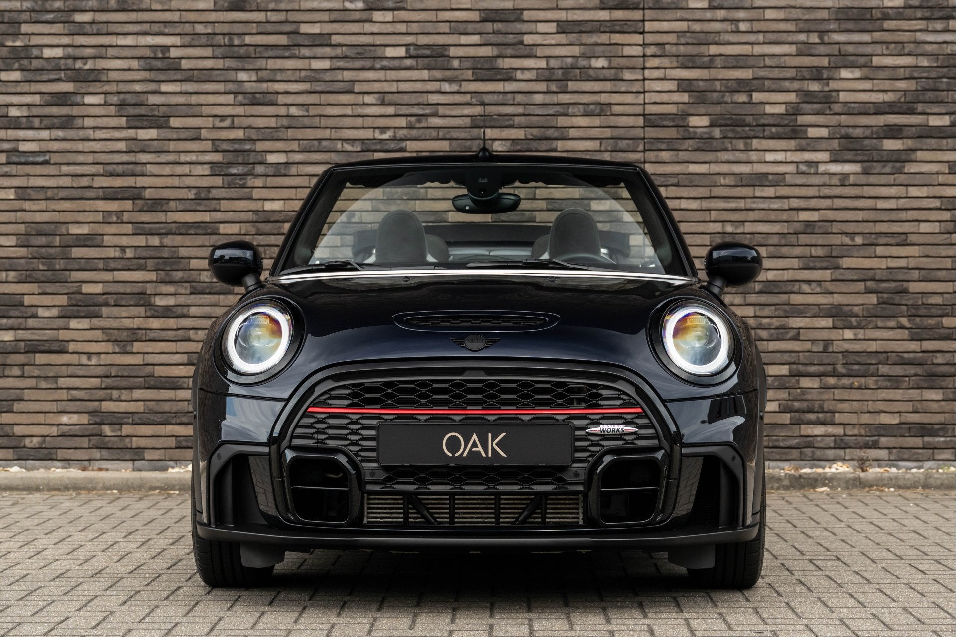 MINI Cabrio 2.0 John Cooper Works F1 Aut. | Navi | Schaalsto, Auto's, Gebruikt, Zwart, Bedrijf, Geïmporteerd