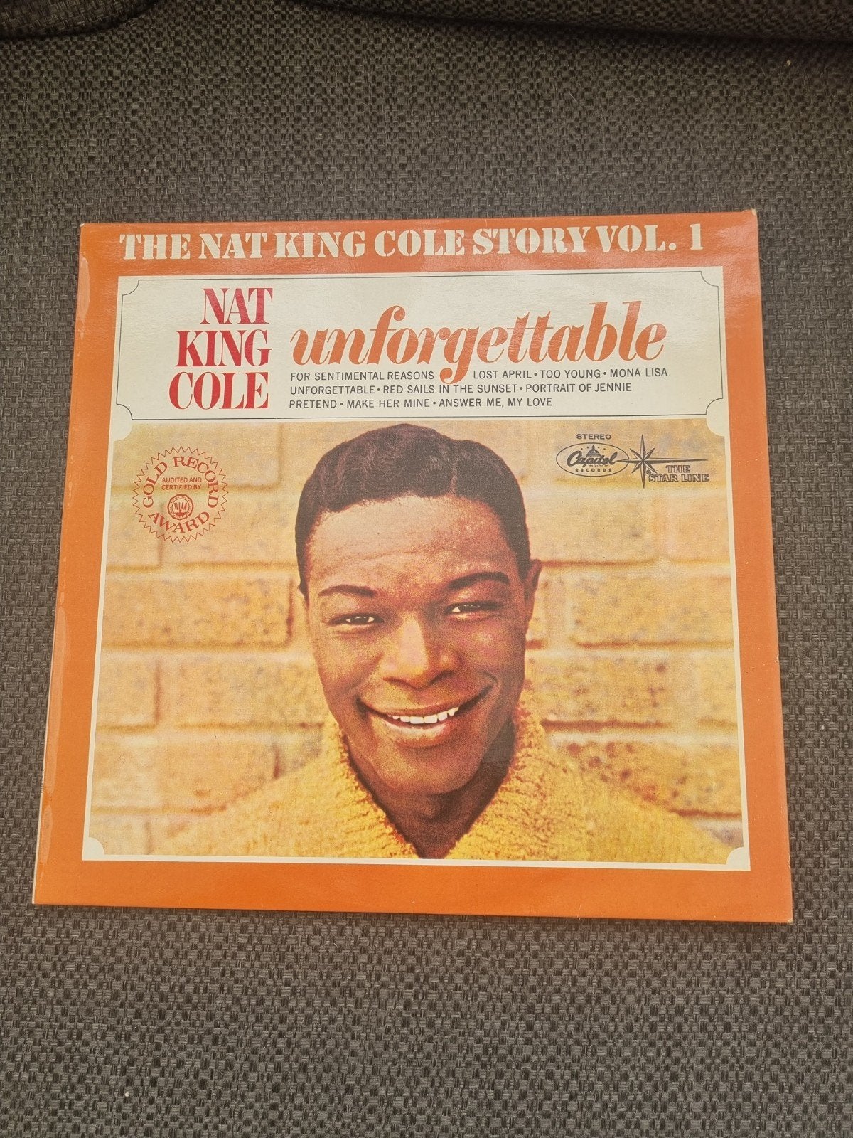 Nat King Cole - The Nat King Cole Story Vol. 1 LP, LP, Gebruikt, Pop, Ophalen of Verzenden