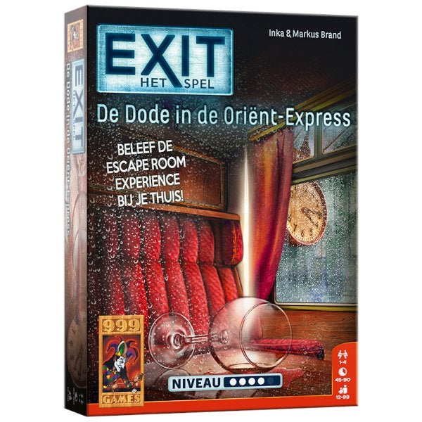 EXIT De Dode in de Orient Express 999 Games Kaartspel Nieuw, Hobby en Vrije tijd, Gezelschapsspellen | Bordspellen, 999 Games