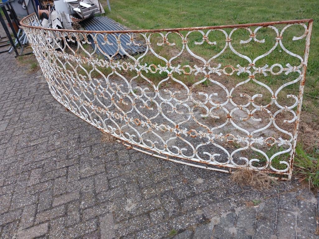 Smeedijzeren hekwerk, Ophalen, Gebruikt, IJzer, Sierhekwerk