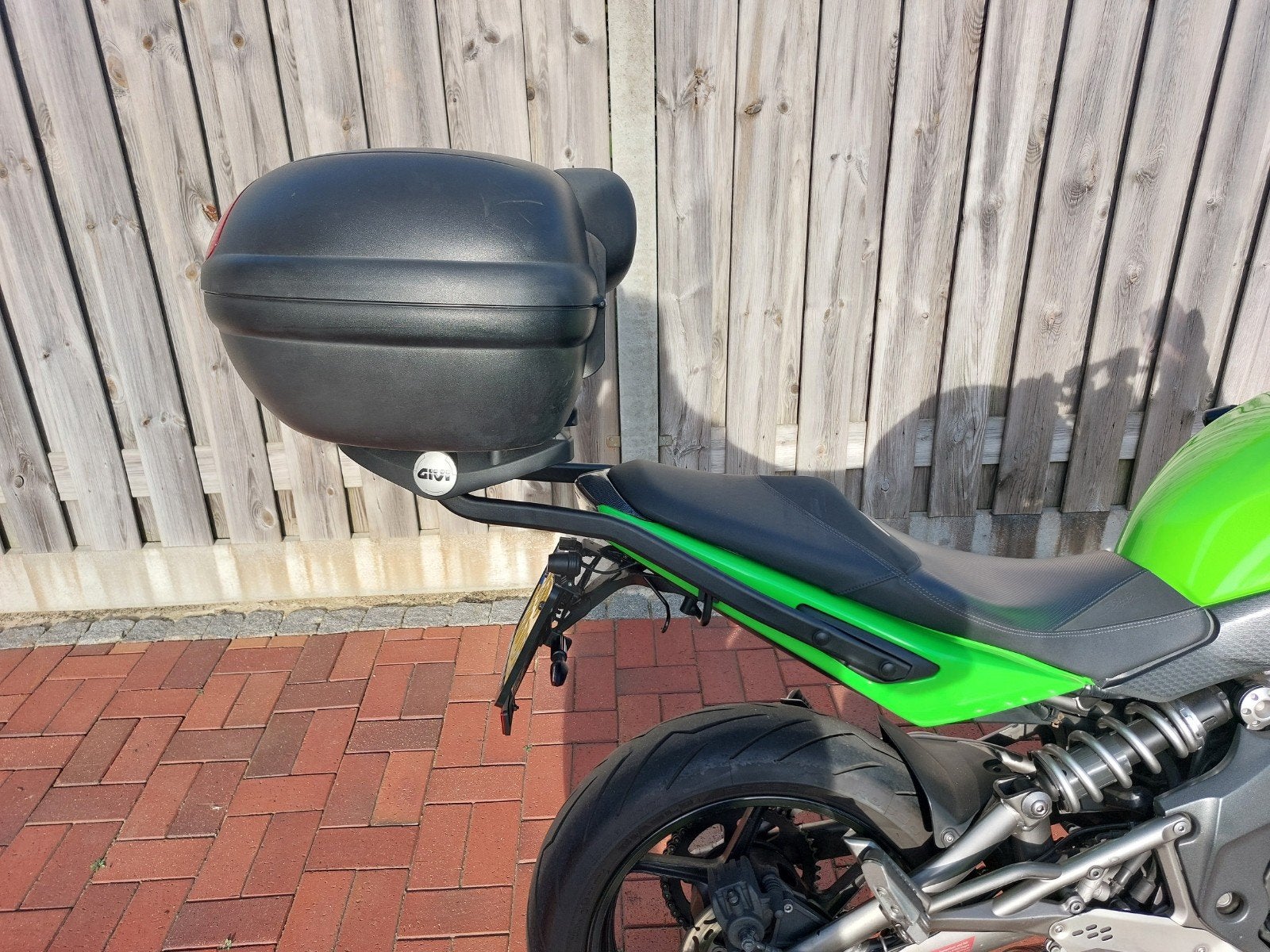 Kappa 48 Topkoffer met bevestiging Kawasaki ER-6F (2009), Ophalen, Gebruikt