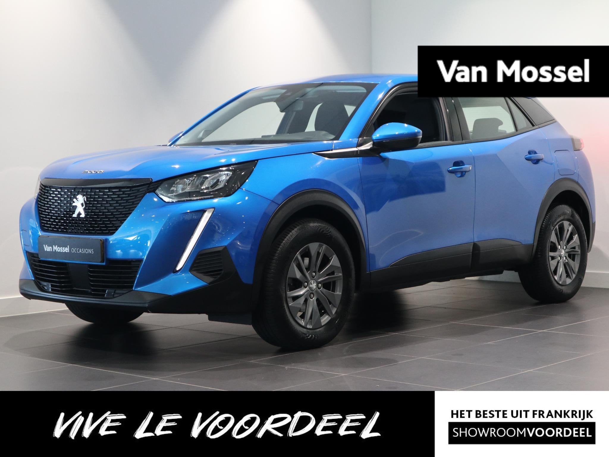 Peugeot 2008 Active NAVIGATIE - HANDGESCHAKELD - HOGE INSTAP, Auto's, 12 maanden, Stof, Gebruikt, Euro 6