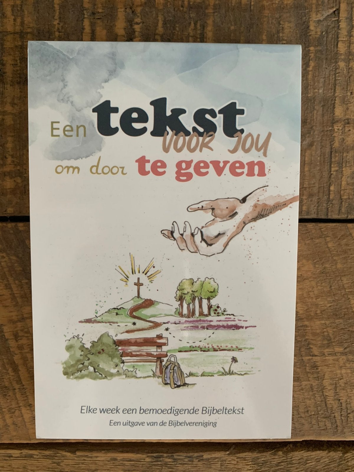 Een tekst voor jou om door te geven - Gerrit van Nifterik, Ophalen of Verzenden, Nieuw