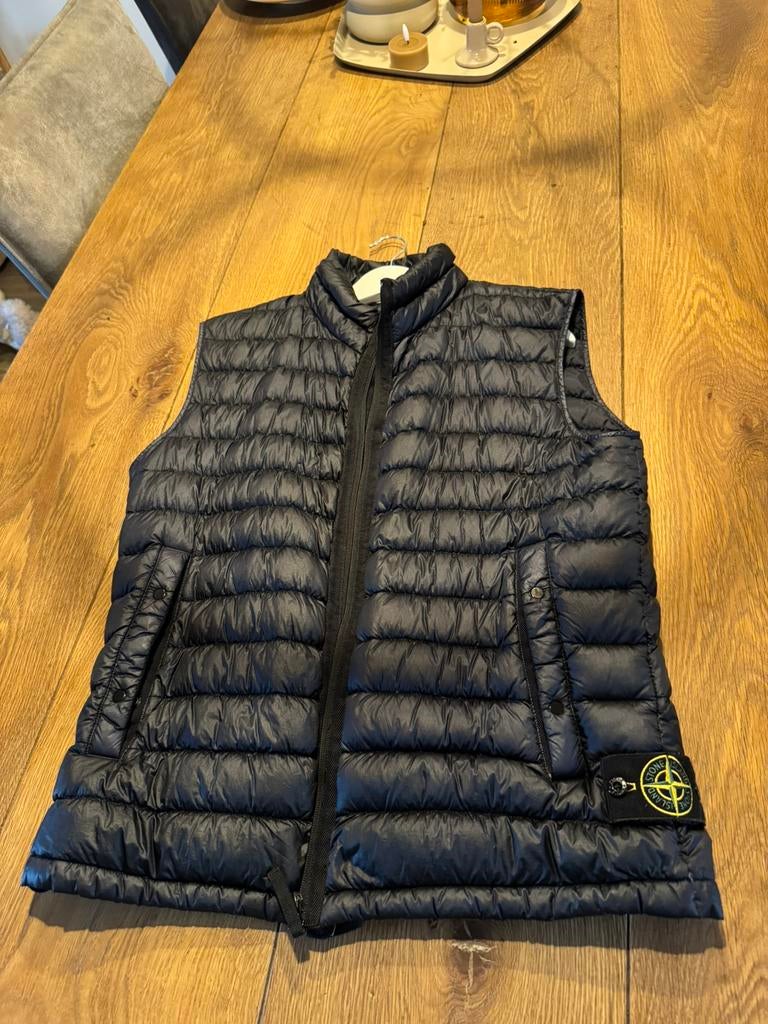 Stone Island Bodywarmer, Ophalen of Verzenden, Zo goed als nieuw, Maat 52/54 (L), Blauw