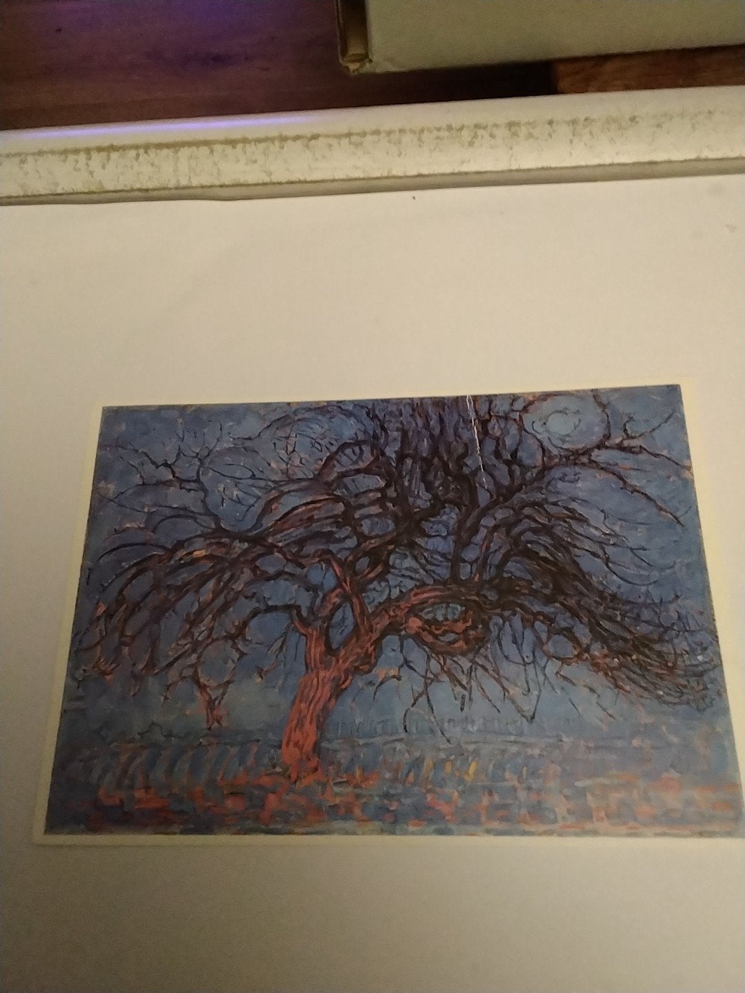 Piet Mondriaan - De Rode Boom (1908) - Ansichtkaart, Ophalen of Verzenden