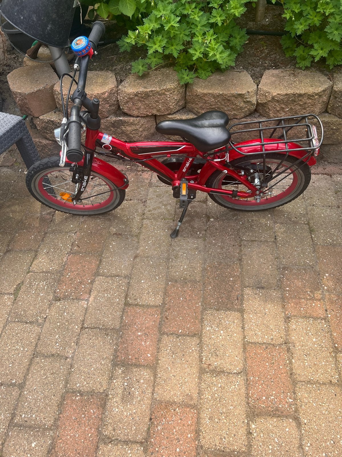 Batavus Snake Kinderfiets 16 inch, Fietsen en Brommers, Fietsen | Kinderfietsjes, Ophalen, Gebruikt, Velgrem, 16 tot 20 inch