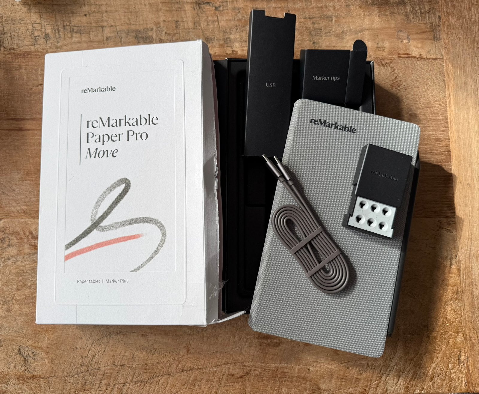 Ruilen: reMarkable Paper Pro Move voor reMarkable Paper Pure, Computers en Software, Ophalen of Verzenden, Zo goed als nieuw