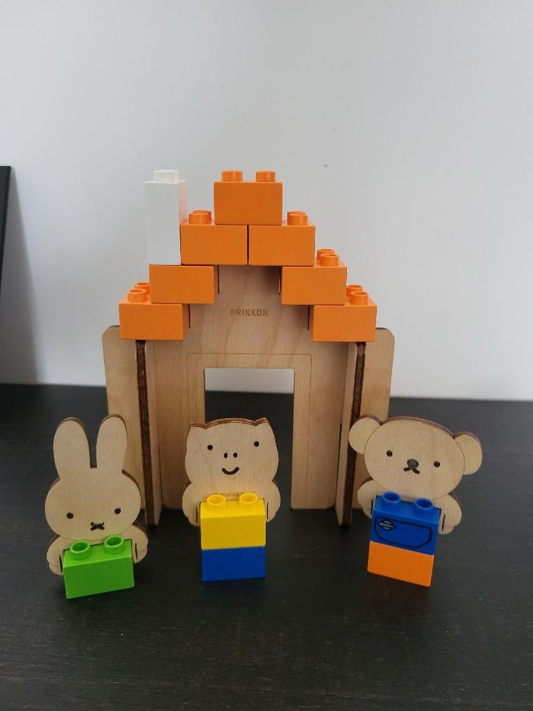 Brikkon set Nijntje, Kinderen en Baby's, Gebruikt, Ophalen of Verzenden, Duplo, Compleet