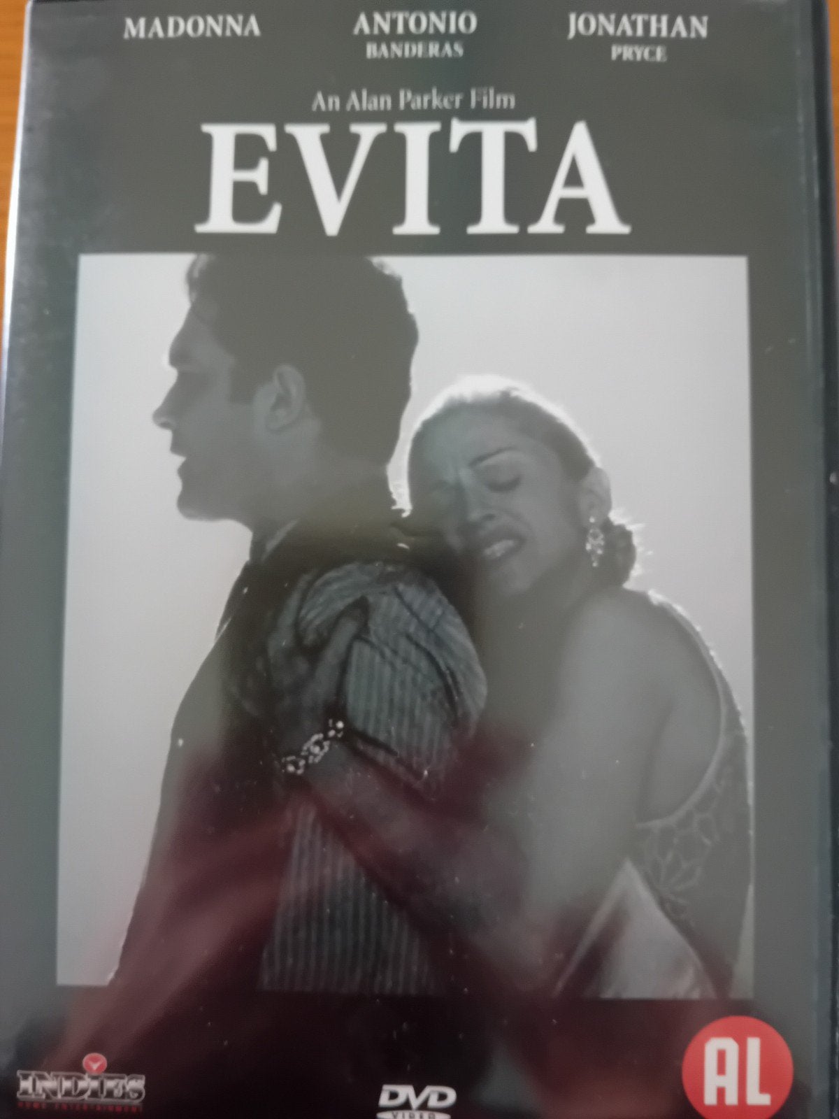 Evita DVD - Madonna, Antonio Banderas - Musical Film, Alle leeftijden, Ophalen of Verzenden, Film, Inclusief doosje