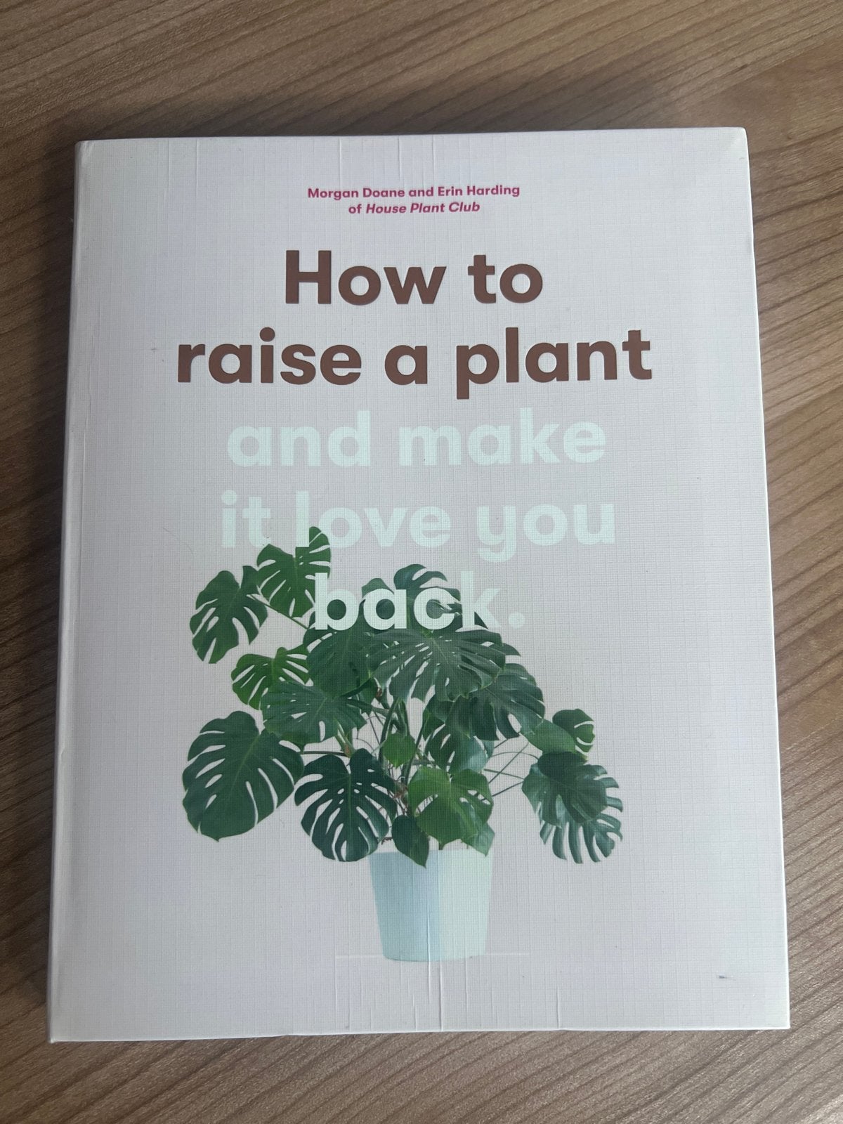 How to Raise a Plant - Boek over plantenverzorging, Ophalen of Verzenden, Zo goed als nieuw, Kamerplanten