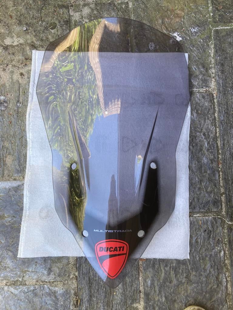 MULTISTRADA 1200: Hoog / Laag windscherm en Bagster tankhoes, Ophalen of Verzenden, Gebruikt