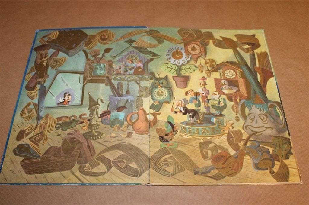 Walt Disneys Pinocchio — Vintage Prentenboek 1956 Margriet, Ophalen of Verzenden, Gelezen