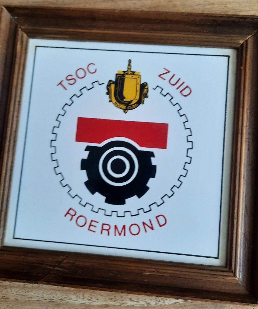 Tegeltje van Technisch Specialisten Opleiding Zuid, Ophalen of Verzenden, Landmacht, Nederland, Overige typen