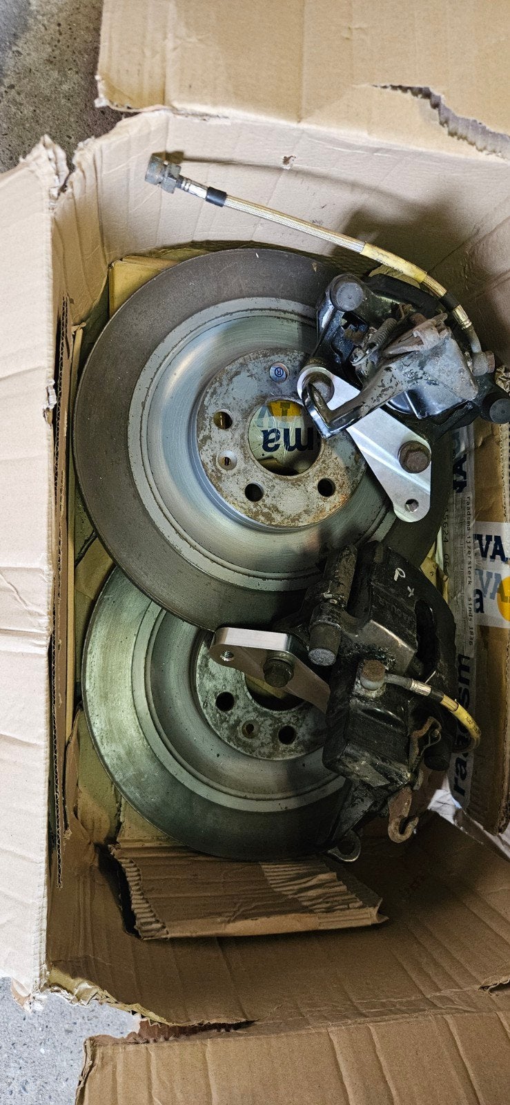 Big Brake Kit achter 340mm Focus mk2 ST/RS S-max en Mondeo 4, Ophalen of Verzenden, Gebruikt, Ford