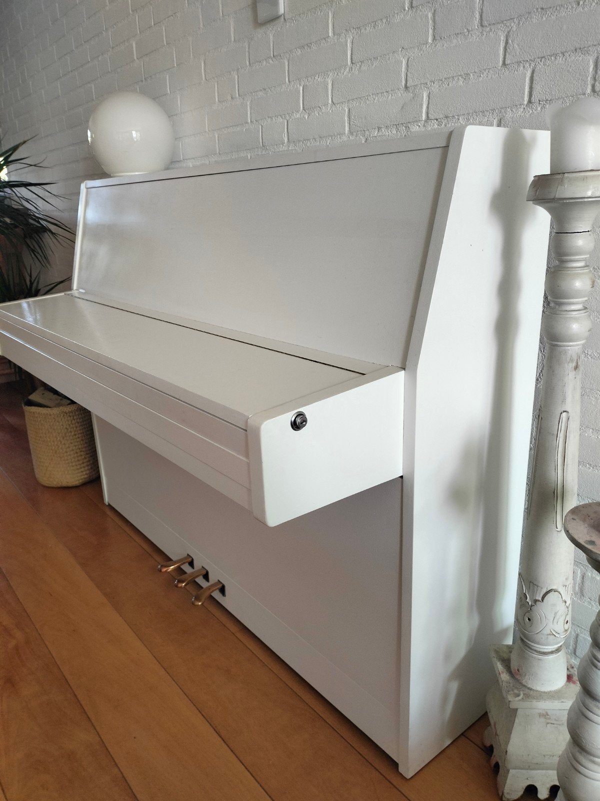 Rippen baby piano - Wit, Ophalen, Gebruikt, Wit, Piano