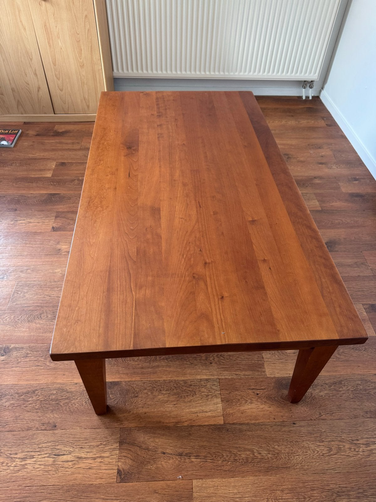 Kersenhouten tafel 130x70x40 cm - Zeer nette staat, Ophalen, 100 tot 150 cm, 50 tot 100 cm, Zo goed als nieuw