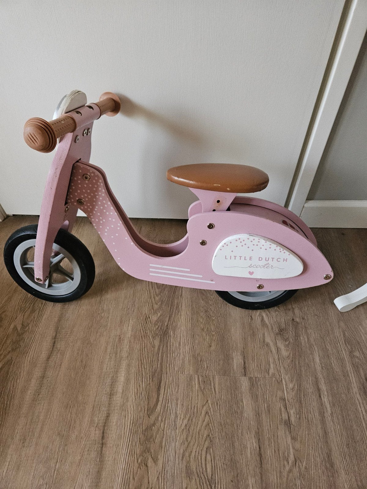 Little Dutch loopscooter roze, Ophalen, Gebruikt, Loopfiets