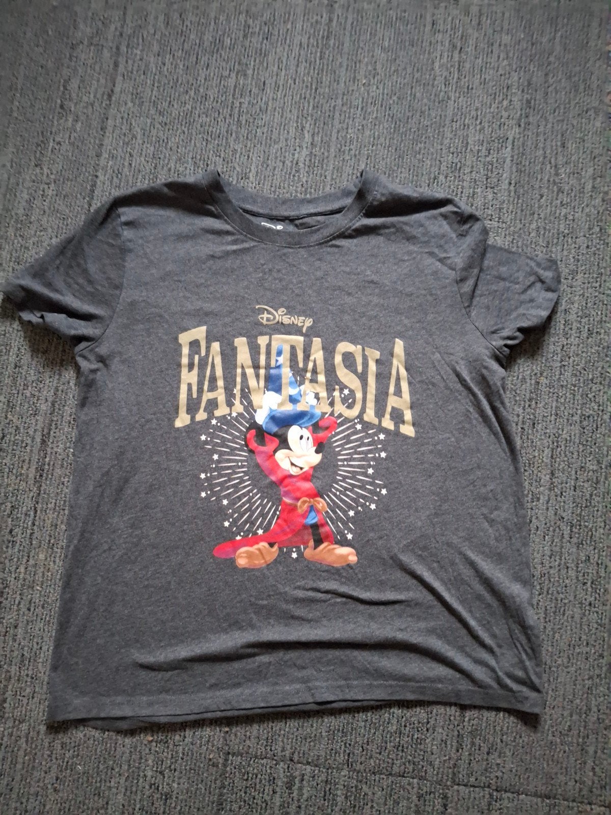 Disney Fantasia Mickey Mouse T-shirt - Maat M, Maat 38/40 (M), Disney, Ophalen of Verzenden, Korte mouw