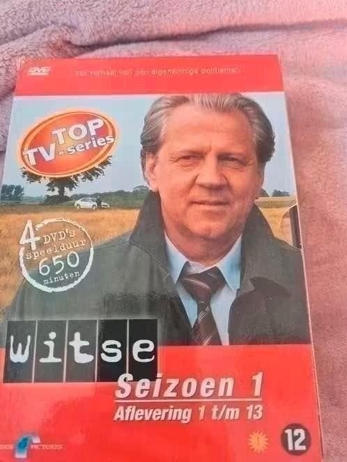 Witse Seizoen 1 DVD - Top TV-serie (4 DVD's), Cd's en Dvd's, Dvd's | Tv en Series, Gebruikt, Seizoen 1, Misdaad, Ophalen of Verzenden