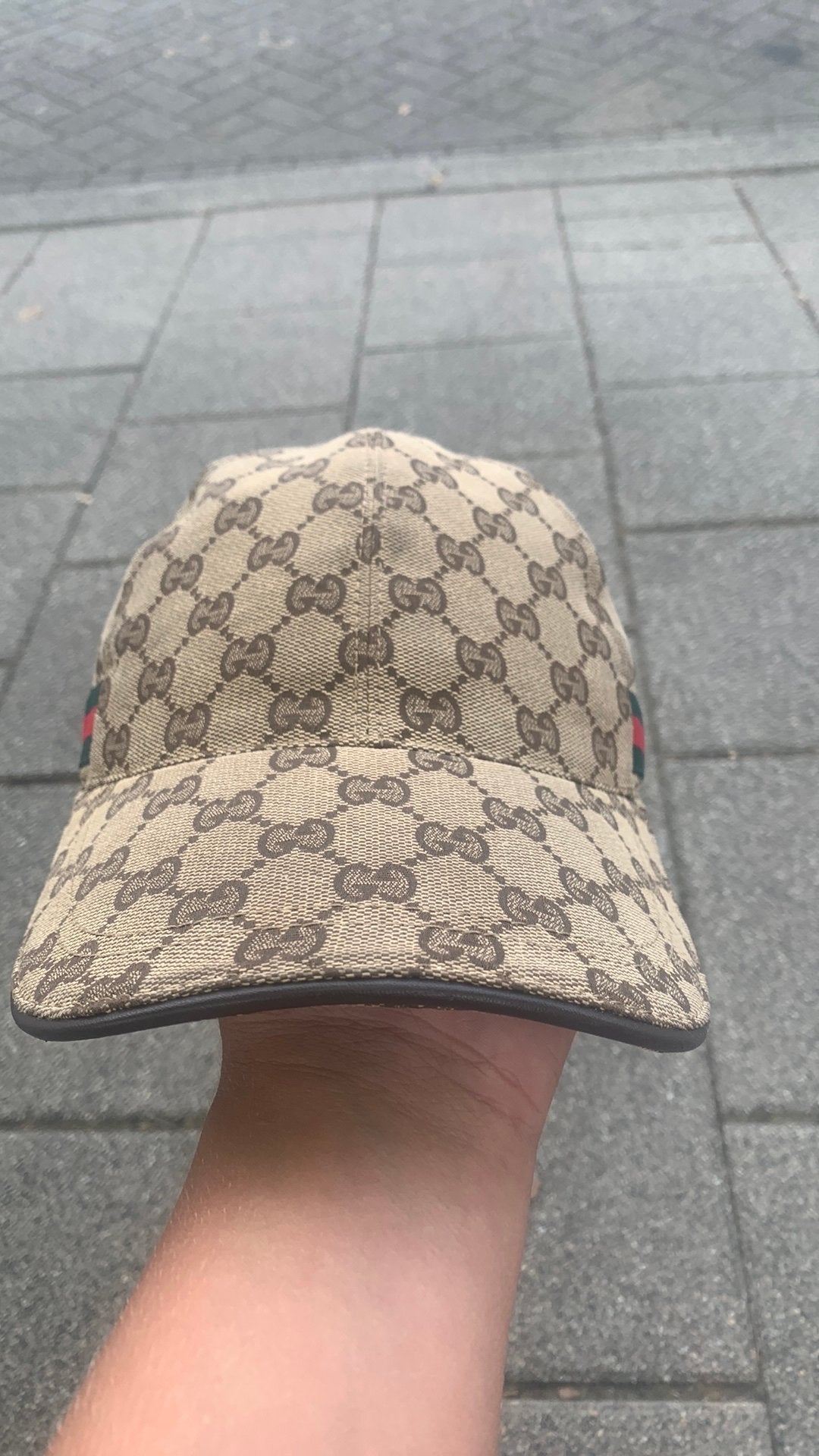 Nieuwe gucci pet maat m, Ophalen, Zo goed als nieuw