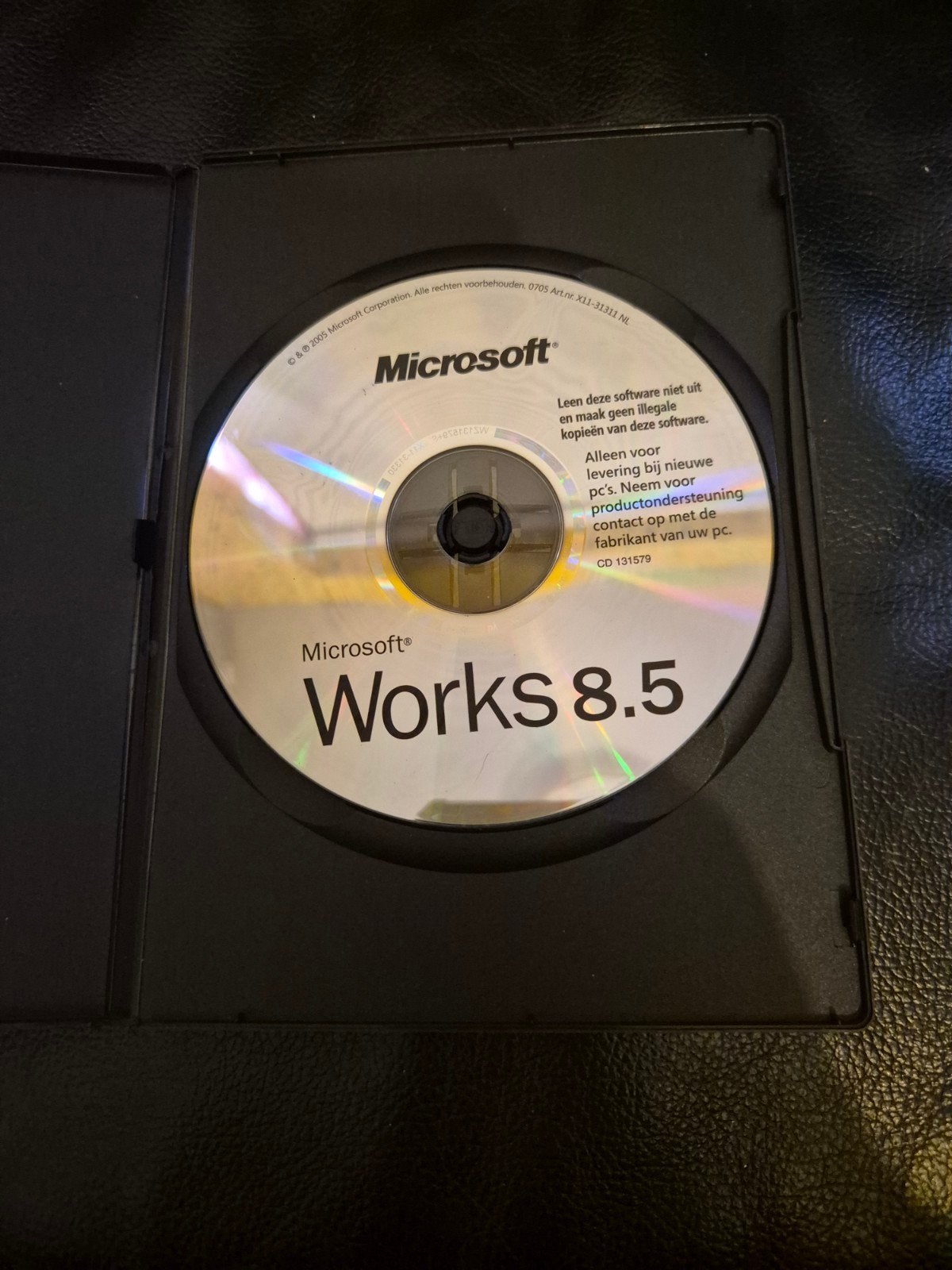 Microsoft Works 8.5 CD-ROM, Ophalen of Verzenden, Gebruikt, Overige
