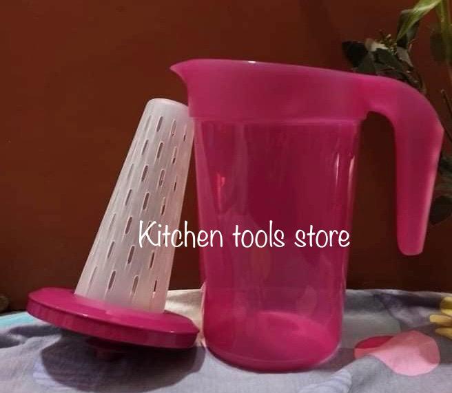 Nieuwe Tupperware Ilumina Pitcher 2 L met filter koelkastkan, Ophalen of Verzenden, Nieuw, Beker of Kan