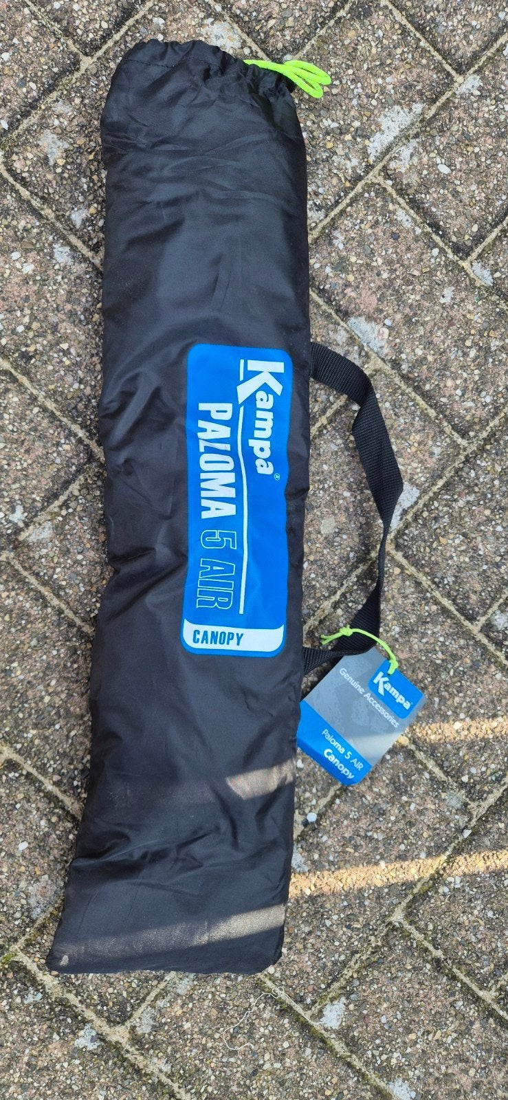 Kampa Paloma 5 AIR Canopy Luifel, Caravans en Kamperen, Ophalen of Verzenden, Zo goed als nieuw