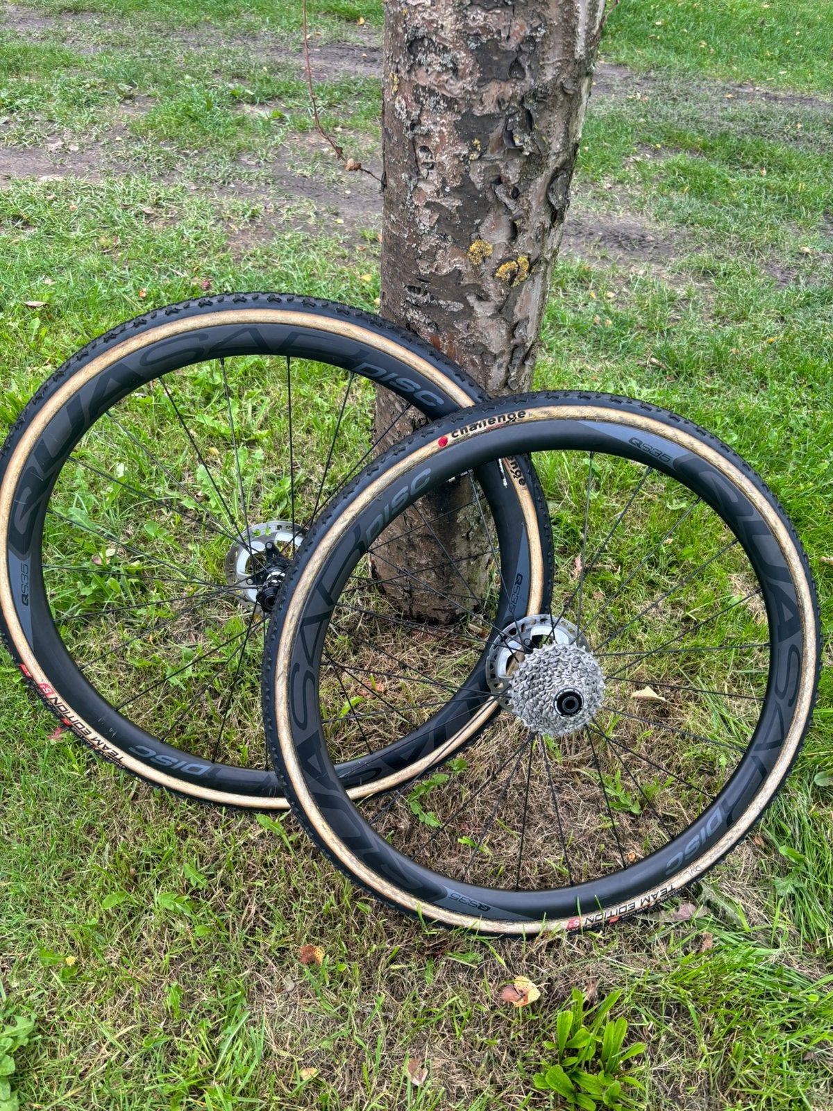 Carbon wielset Quasar cyclocross, Gebruikt, Gravelbike, Carbon, Ophalen