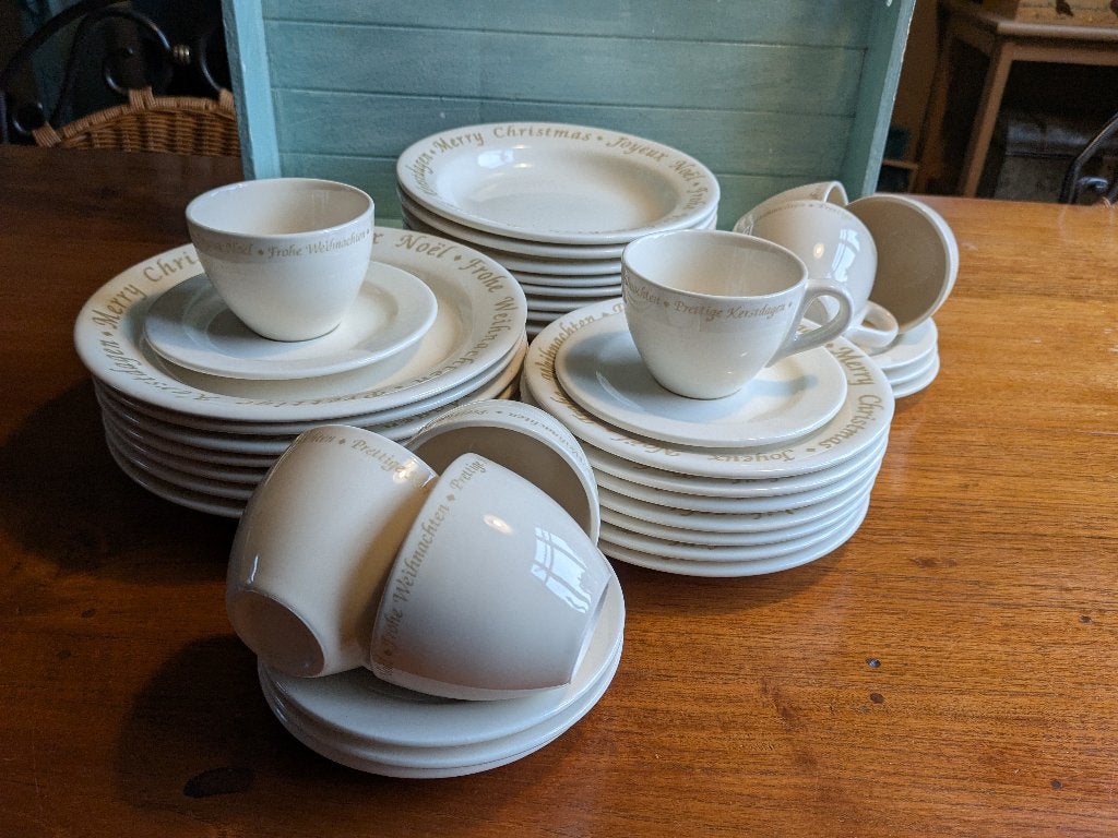 KERST SERVIES, Diversen, Ophalen, Zo goed als nieuw