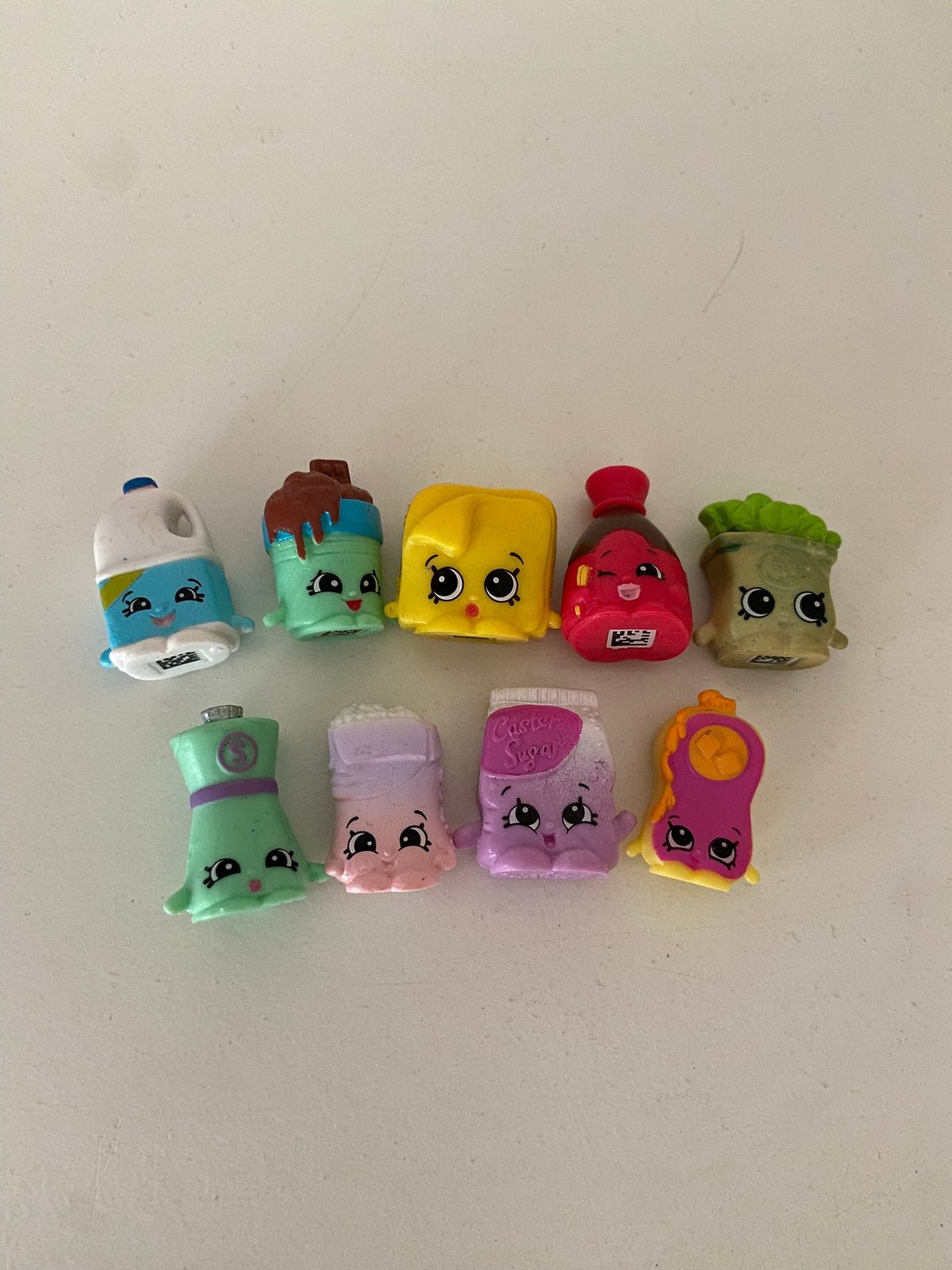 Shopkins Lot 9 Figures, Ophalen of Verzenden, Gebruikt