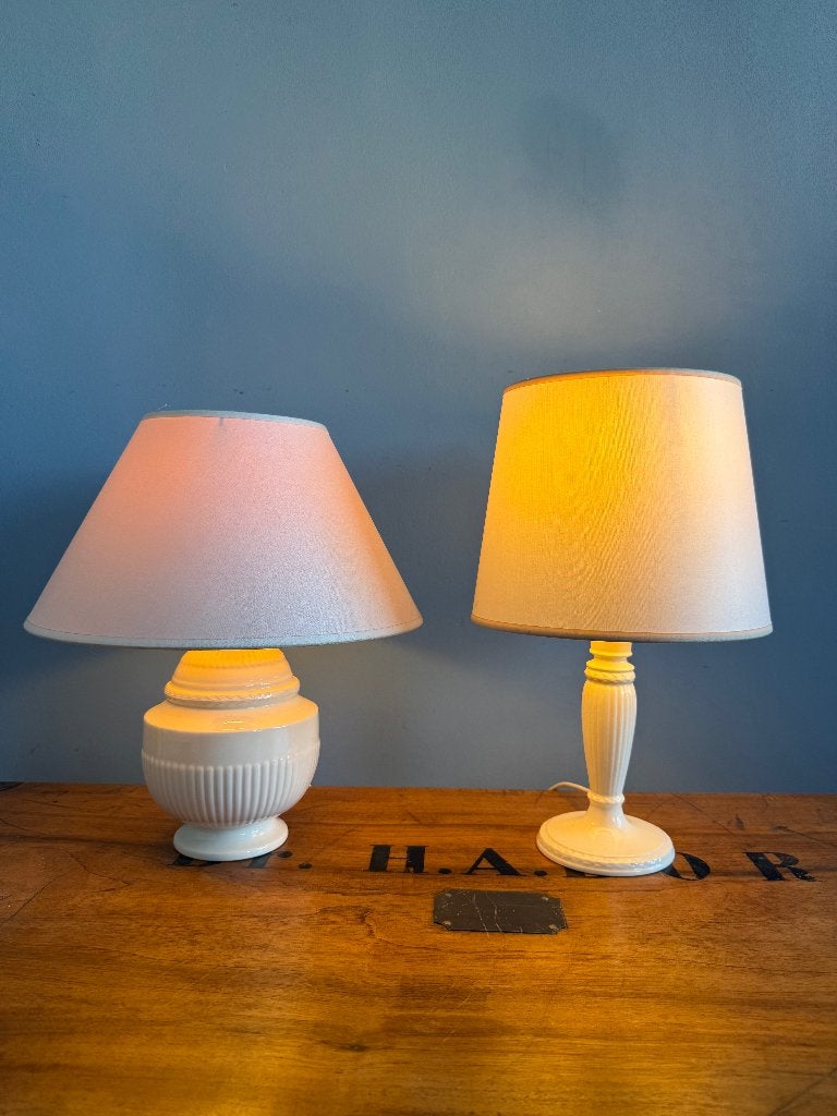 2 fraaie Wedgwood tafellampen, Ophalen, Overige materialen, Klassiek, Zo goed als nieuw