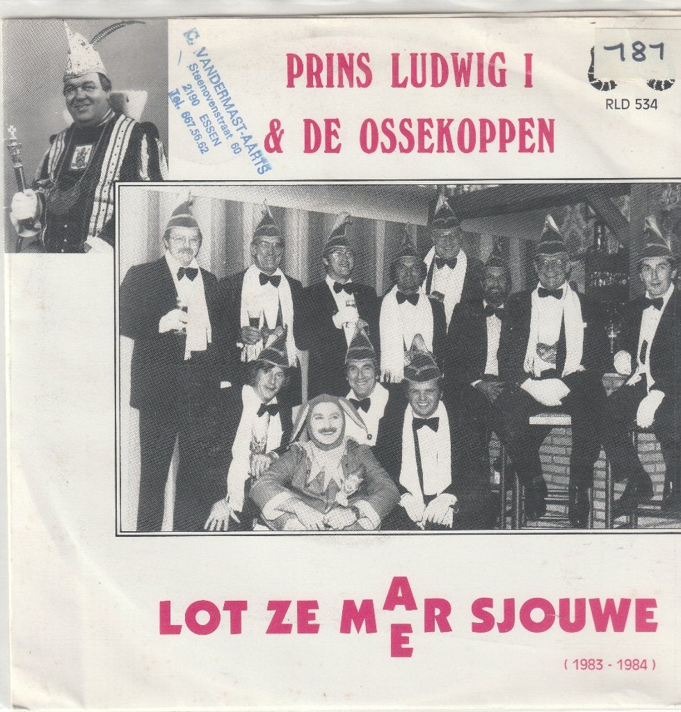 Prins Ludwig & de Ossekoppen Lot ze Mor Sjouwe vinyl, Ophalen of Verzenden, Zo goed als nieuw, Nederlandstalig