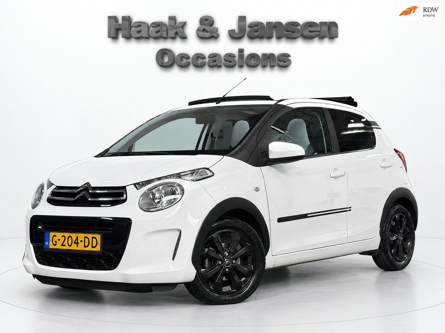Citroen C1 1.0 VTi Airscape Urban Ride Cabrio Apple Carplay, Auto's, Voorwielaandrijving, Stof, Gebruikt, 4 stoelen