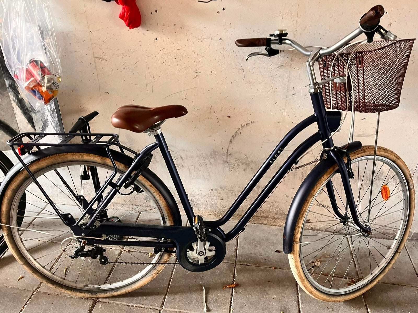 Elops stadsfiets 520 maat L/XL, 56 cm of meer, Ophalen, Zo goed als nieuw, Overige merken