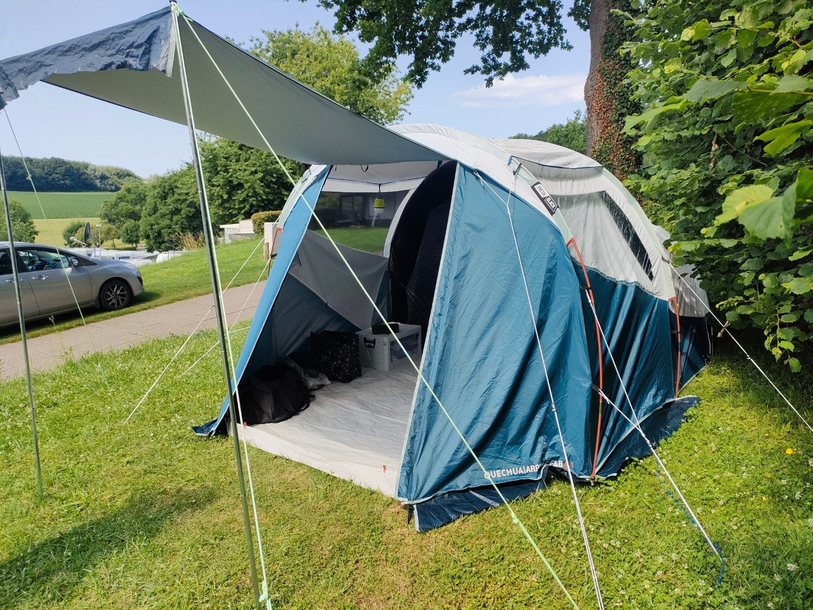 Arpenaz 4.1 Quechua fresh and black tent, Ophalen of Verzenden, Tot en met 4
