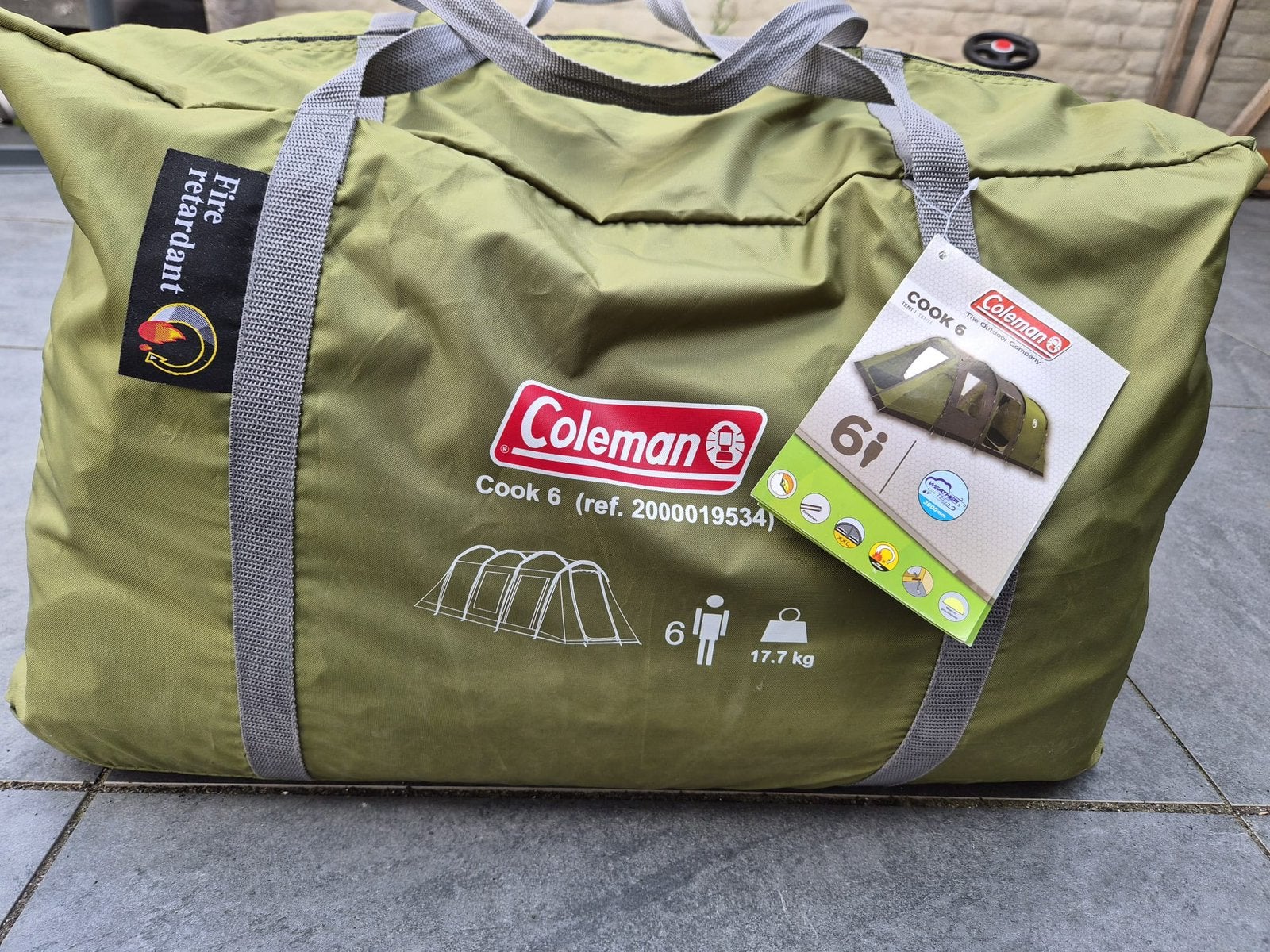 Coleman Cook 6 tunneltent, Caravans en Kamperen, Tenten, tot en met 6, Zo goed als nieuw, Ophalen