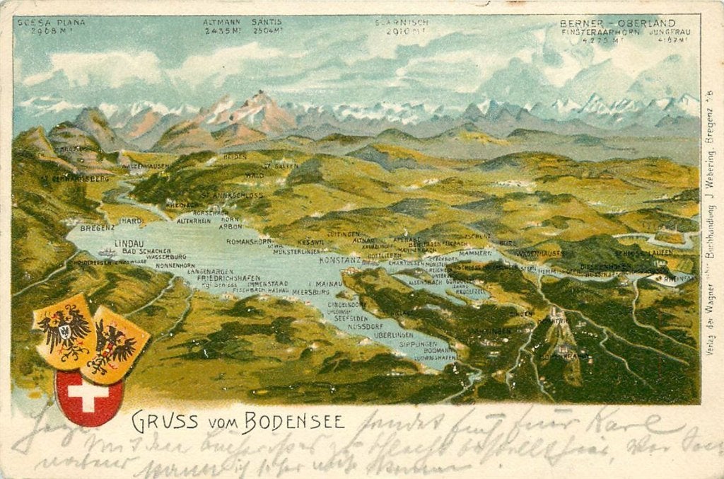 379-006-011 Bodensee Litho, Verzenden, Voor 1920, Duitsland